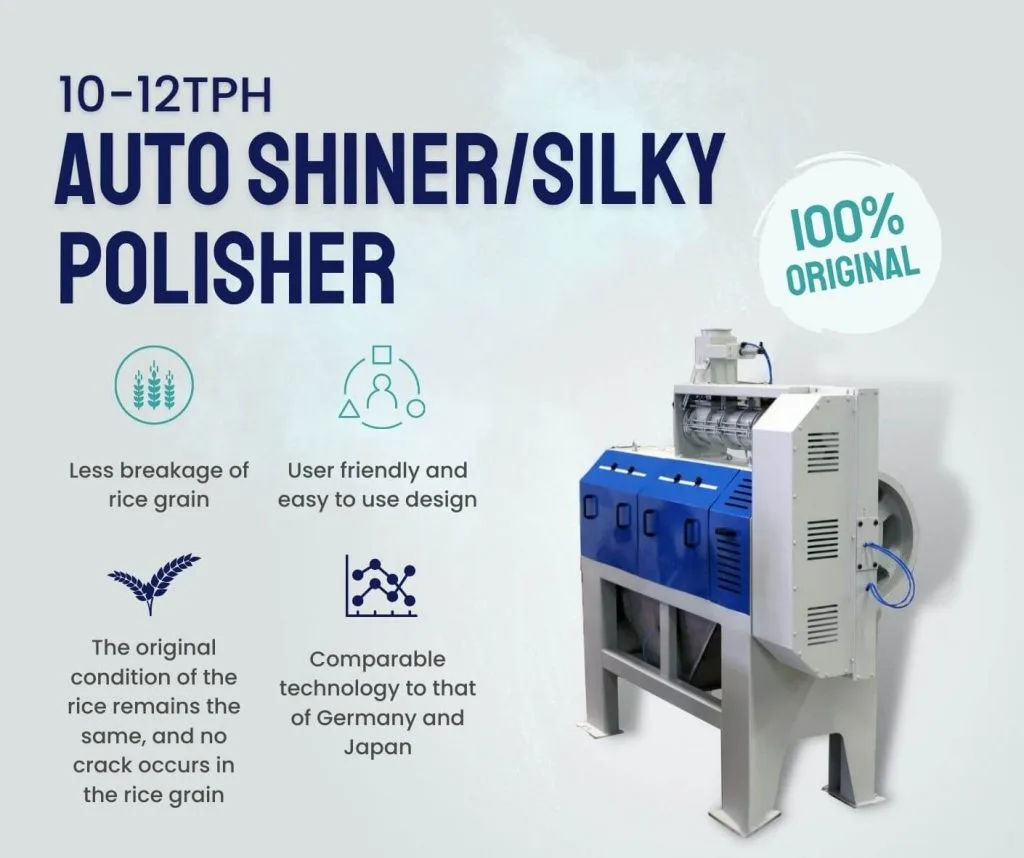 Auto Shiner_Silky Polisher AK 120 Main by Al Karam Rice Engineering (Pvt) Ltd.